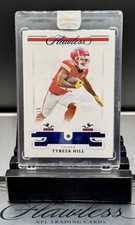 2021 Flawless💎Tyreek Hill Encased Sapphire Gemstone Blue Holo,SSP/15,RARE💣🔥 picture