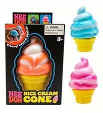 NeeDoh NICE CREAM CONE Ice Cream Squishy Toy 2026 NEE DOH Stress Ball picture