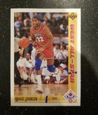 MAGIC JOHNSON - 1990-1991 Upper Deck West All Star #57. Fresh Pull Mint+ 🔥 picture