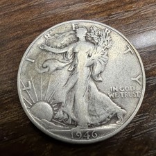 1946-S Walking Liberty Half Dollar Actual Coin picture
