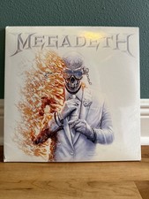 SEALED Megadeth Self-Titled 2026 Yellow Orange Ghostly Flame Vinyl 2LP New picture