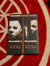 Halloween 4 and 5 Double Feature DVD Return & Revenge of Michael Myers Rare Oop  picture