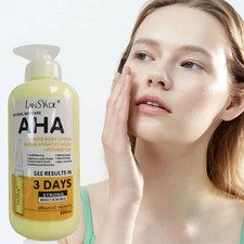 AHA Strong Brightening Body Cream Hydroxy Acid Vitamin C Whitening 500ml USA picture
