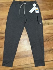 Vuori Sunday Performance Jogger Men’s Medium Charcoal Heather – New With Tags picture