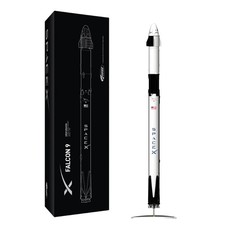 ESTES SpaceX Official Falcon 9 Model Rocket 1:100 SCALE w/Crew Dragon #2161~NEW picture