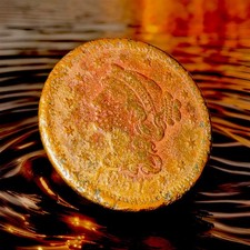 1851 Large One Cent “HAUNTED“ *READ Description* picture