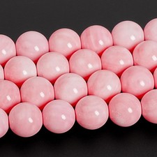 Pink Queen Conch Shell Beads Natural AA Gemstone Round Loose Beads 6MM 8MM picture