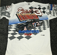MINT Vtg 1995 Dale Earnhardt AOP GRAIL XL Unworn The Intimidator NASCAR Car picture