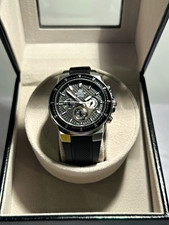 Casio Edifice EF-552 Men's Chronograph 100m Quartz Black Dial 44mm Box picture
