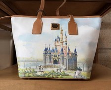 2026 Walt Disney World 55th Anniversary Dooney & Bourke Castle Tote Bag NEW picture