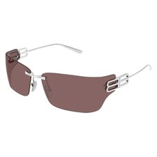 Balenciaga Sunglasses BB0485SA-004 Silver picture
