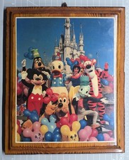 Vintage Walt Disney Donald Duck 50th Birthday Wall Plaque Photo Impact Florida   picture
