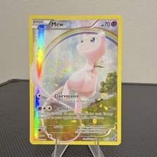 Pokemon TCG Mew XY110 XY Black Star Promo Holo Card Near Mint Condition picture