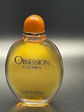 VTG Calvin Klein Obsession For Men Mini Splash 0.5oz 15ml Pre-Coty New Unboxed picture