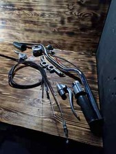 Motorrad Lenker Mit Griff Hebel Kabel Für BMW R1 R71 CJ MW M72 Ural M72 Quality picture
