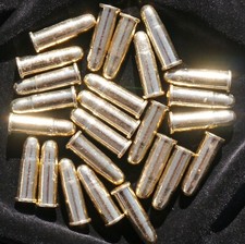 25 Dummy Rounds - Denix Solid Metal Replica Bullets picture