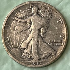 1917-P Walking Liberty Half Dollar picture