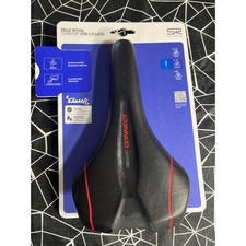 Selle Royal Giant Connect Classic Bike Saddle Black Red Moderate Men New picture
