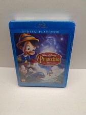 Pinocchio Blu-ray DVD,2009 2-Disc, 70th Anniversary Platinum NEW FACTORY SEAL picture