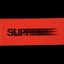 SS16 Supreme Motion Logo Sticker Red picture