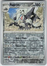 PO-03 Reverse Holo Aggron 122/167 Uncommon SV06: Twilight Masquerade picture