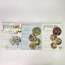 Belle Armoire Jewelry Magazine Lot of 3 2007 2008 Beading Wirework Mixed Media picture