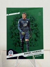 2025-26 Panini Prestige EFL DANIEL IVERSEN Xtra Time Green #19 (UK) Bookend 1/5 picture