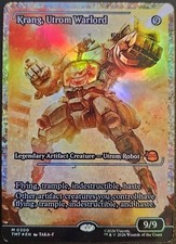 Krang, Utrom Warlord (Showcase Foil) Teenage Mutant Ninja Turtle Playtest Card picture