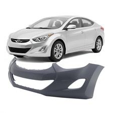 2012-2013 Hyundai Elantra Sedan GLS GL L Limited Front Bumper Cover HY1000185 picture