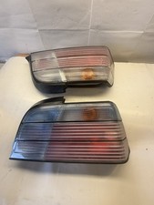 92-99 BMW E36 Coupe Convertible Smoked Euro Tail Lights LH RH Pair picture