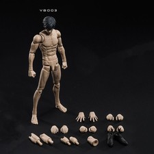 1:12 VTOYS X BMS VB003 Male Flexible Action Figure Jointed Body & Head Model Toy picture