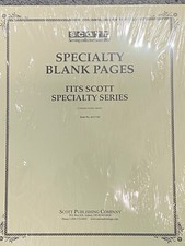 SCOTT SPECIALTY  SERIES BLANK PAGES ACC110 picture