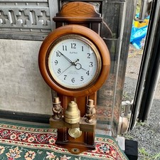 RHYTHM Small World 4MJ693RH Wall Clock Retro Large 72cm picture
