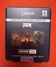 SEALED Displate Shard Mini Metal Print- DOOM Secret Drop-Series 001 picture