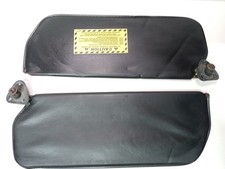 1973-1987 Chevy GMC Truck K5 Blazer Jimmy Black Sun Visors Pair C10 K10 Square B picture
