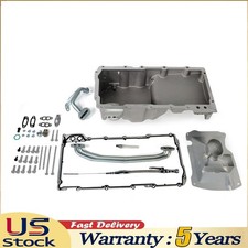 Front Wet Sump Retro Engine Oil Pan Kit 81076 For Chevy LS1 LS2 LS3 LSX 4.8-6.2L picture