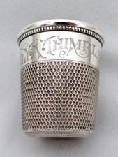 Vintage Thomae Sterling Silver Shot Glass  