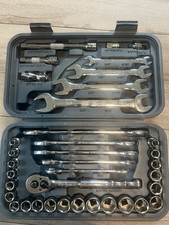 Blue Point Tools 3/8 Drive 37pc General Service Socket Set Metric SAE BLPGSS3837 picture