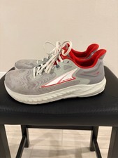Altra Torin 7 Men's Running Shoes Gray Red Zero Drop Athletic Sneakers 10.5 picture