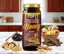 African Yohimbe POTENT HONEY 16 OZ Made in USA picture