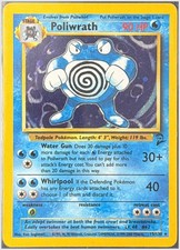 Poliwrath 15/130 Base Set 2 Holofoil Lightly Played picture
