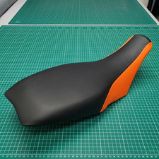 Honda 300x Seat Cover Orange Black Vinyl Seat Cover picture