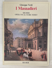 Verdi: I Masnadieri – Ricordi Vocal Score (1996) – Good Condition picture