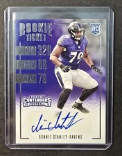 2016 Panini Contenders - Rookie Ticket Ronnie Stanley #104 Rookie Auto Ravens  picture