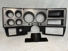 Chevy K5 Blazer Jimmy C10 Square Body Speedometer BEZEL Trim Silver 88-90 OEM picture