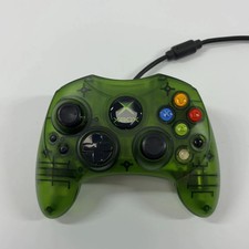 Microsoft Original Xbox Controller S Translucent Green X09-64240-01 picture