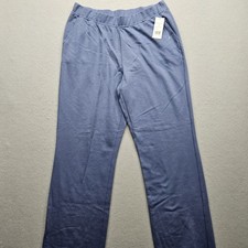 Kim Rogers Women's Size Medium Canal Blue Pull-On Pants NWT picture
