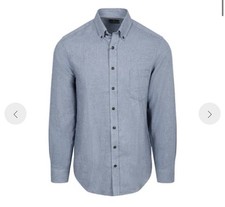 CASAMODA Casual Shirt Faux Uni Blue Size M⛄️ picture