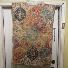 Floral Vintage Rug 34 Inches x 23.5 Inches picture
