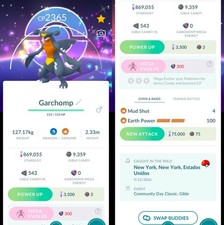 Pokemón Shiny Garchomp Special BG + Legacy Earth Power | Registered | Tr-de Go✨ picture